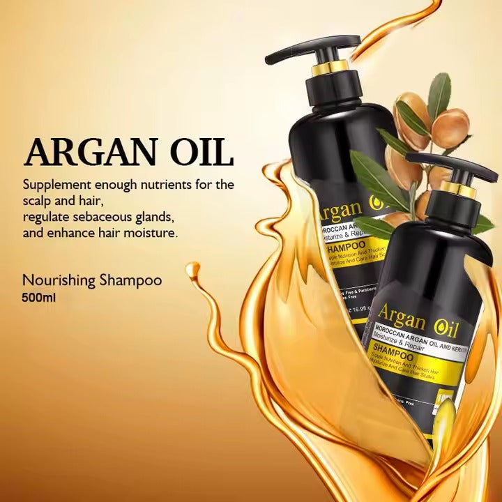 Shampoing lissant à l'huile d'Argan